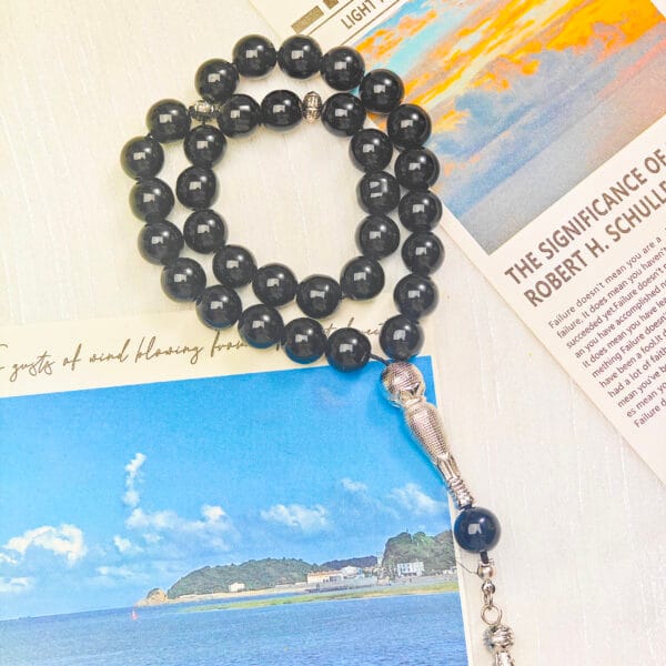 Agate-Style Tasbih - 33 Prayer Beads