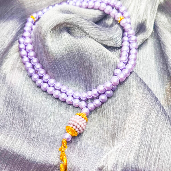 Pearl-Gloss Tasbih - 99 Beads, 5 Colors