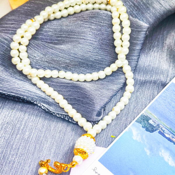 Pearl-Finish Tasbih - 99 Beads, 5 Colors