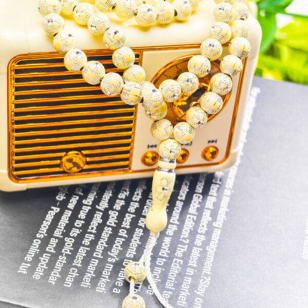 Floral Tasbih - 99 Beads, 5 Colors