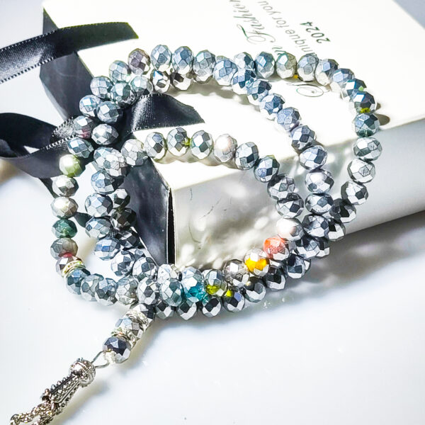 Crystal Tasbih - 99 Beads, 5 Colors