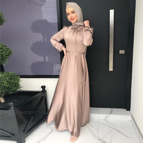 Champagne Abaya - Skin-Friendly & Comfortable