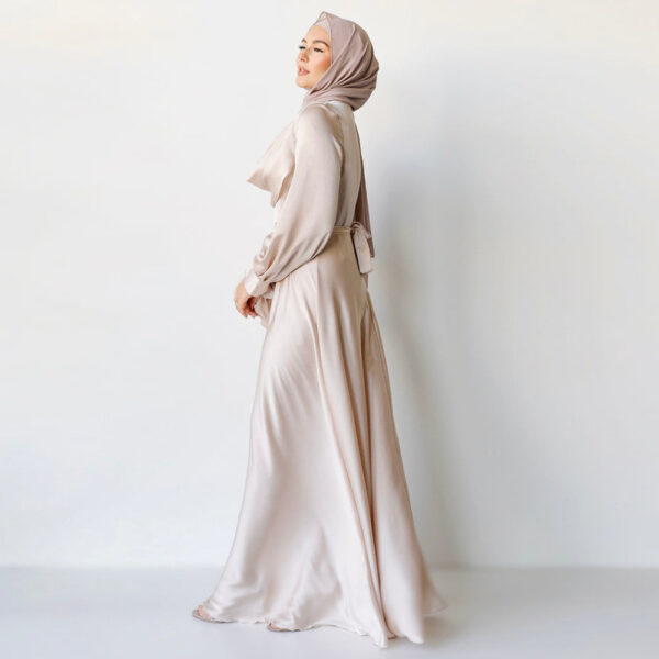 Off-White Abaya - Elegant & Comfortable | Soft, Skin-Friendly Fabric
