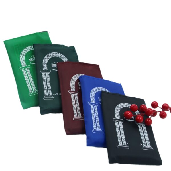 Portable Prayer Mat - Compact & Convenient in Black, Blue, Green, and Red (55x100 cm)